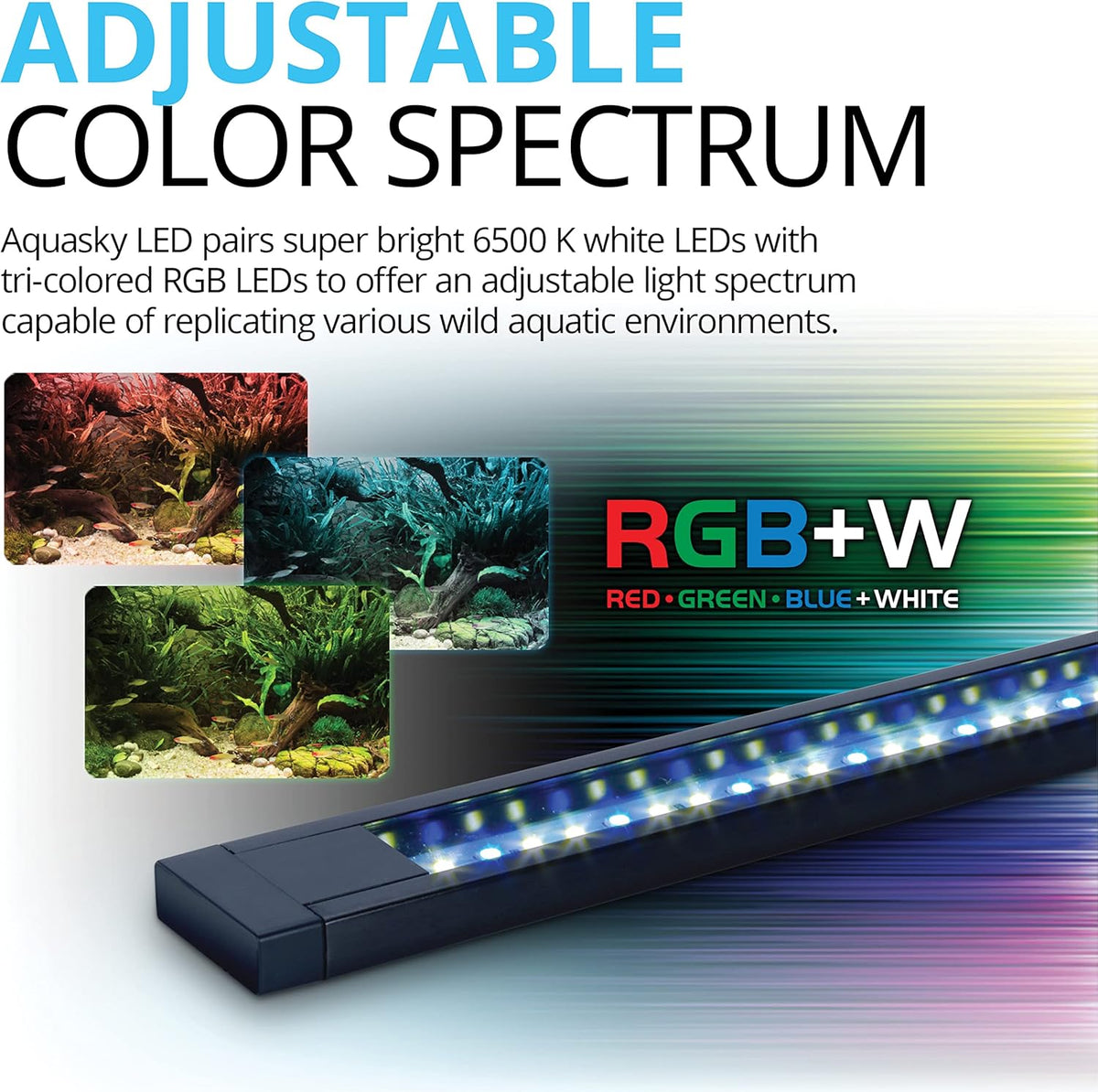 32.5 Gal. White Aquarium Kit with LED Lights and Filtration System A6135