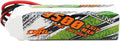9500MAH 14.8V 4S 90C LIPO Battery with 8mm Bullet Plug U2429
