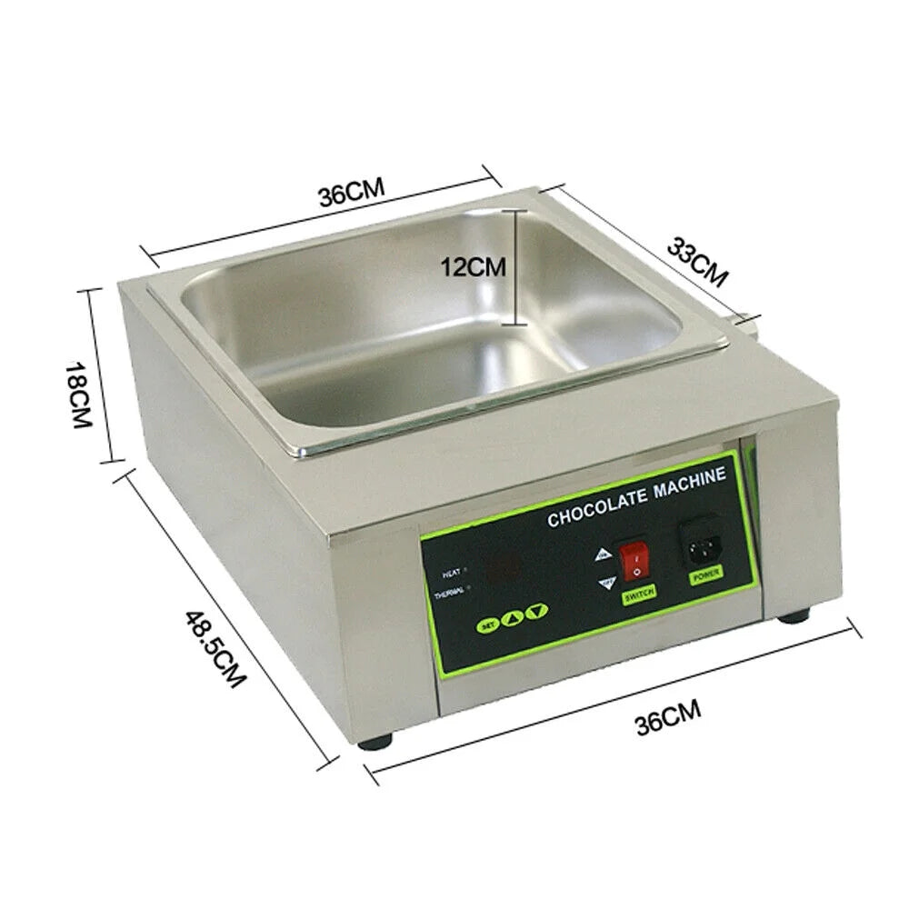 1000W Electric Chocolate Melting Pot Warmer H912