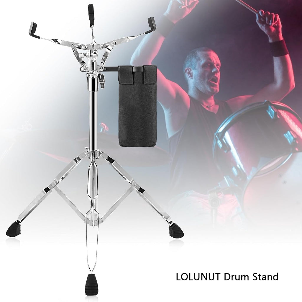 Adjustable Snare Drum Stand for 10-14 Inch Drum Pad, Height 26"-41" A431