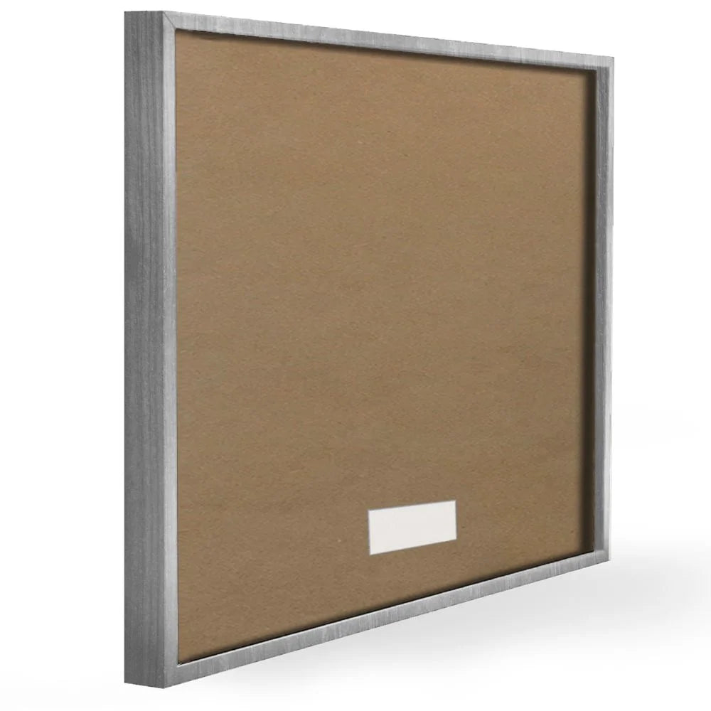 Gray Framed Art Print Wall Art V92933