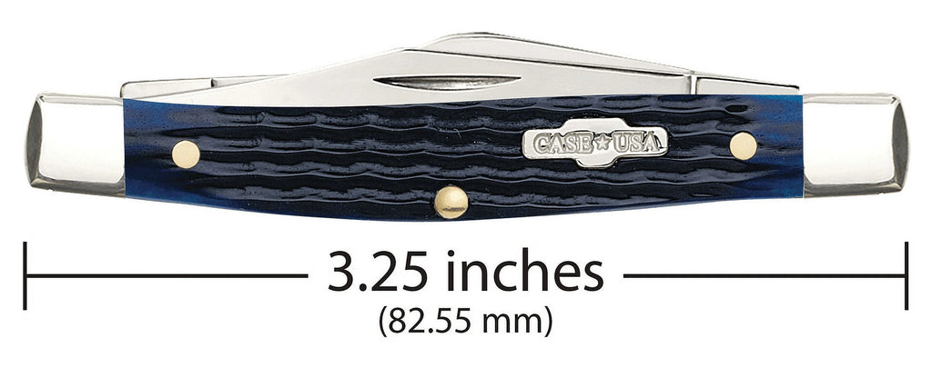 Blue Bone Folding Knife D23398