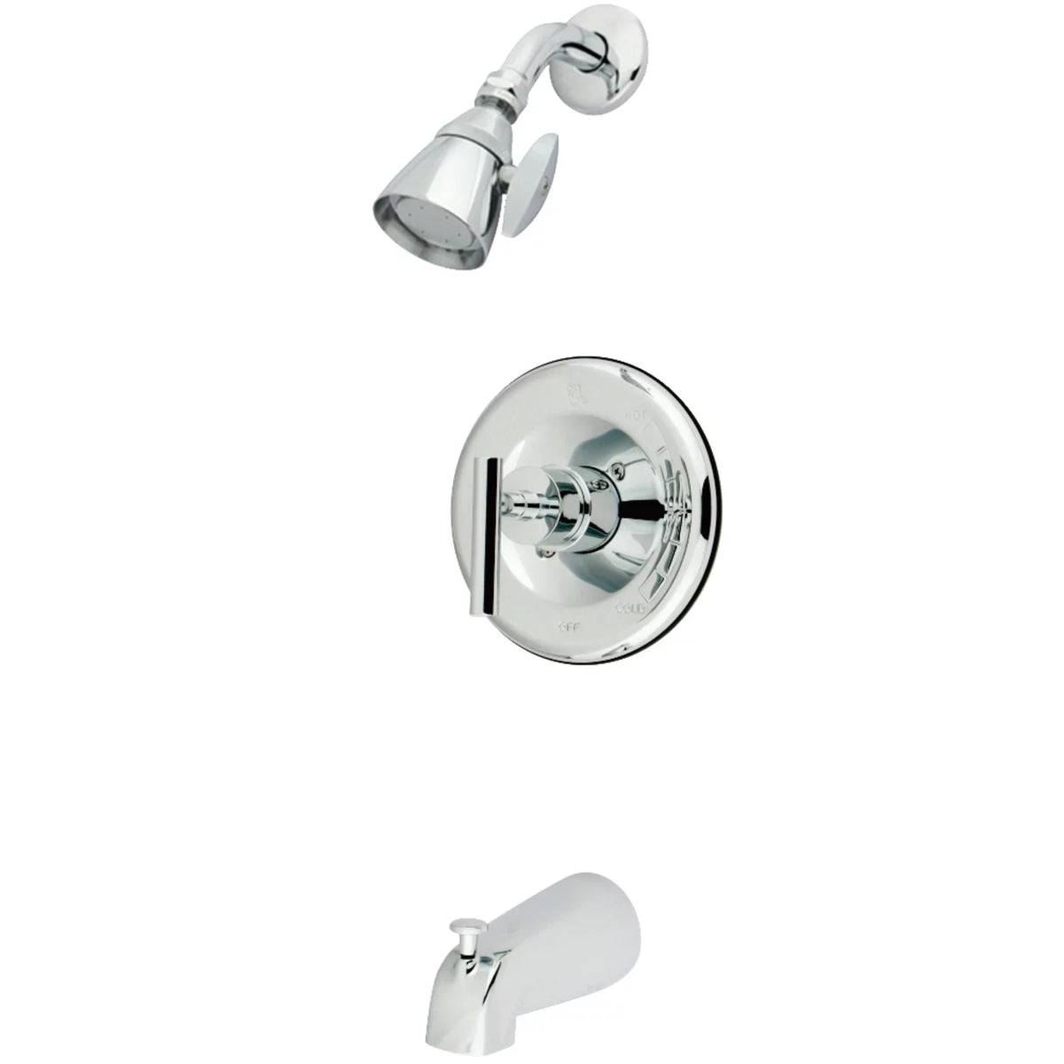 Single-Handle Tub and Shower Faucet Polished Chrome K2110