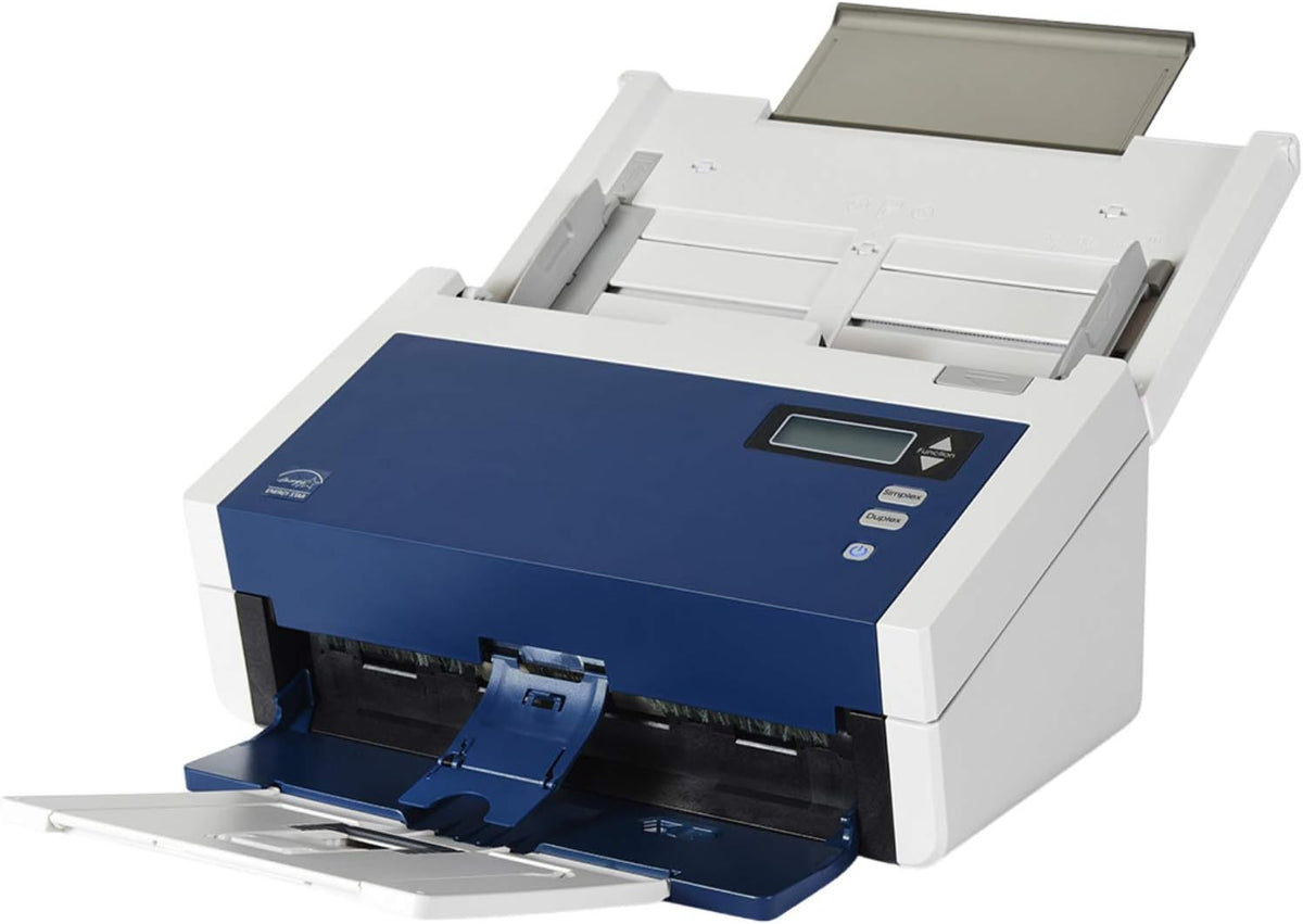 White & Navy Duplex Document Scanner with Automatic Document Feeder U4131