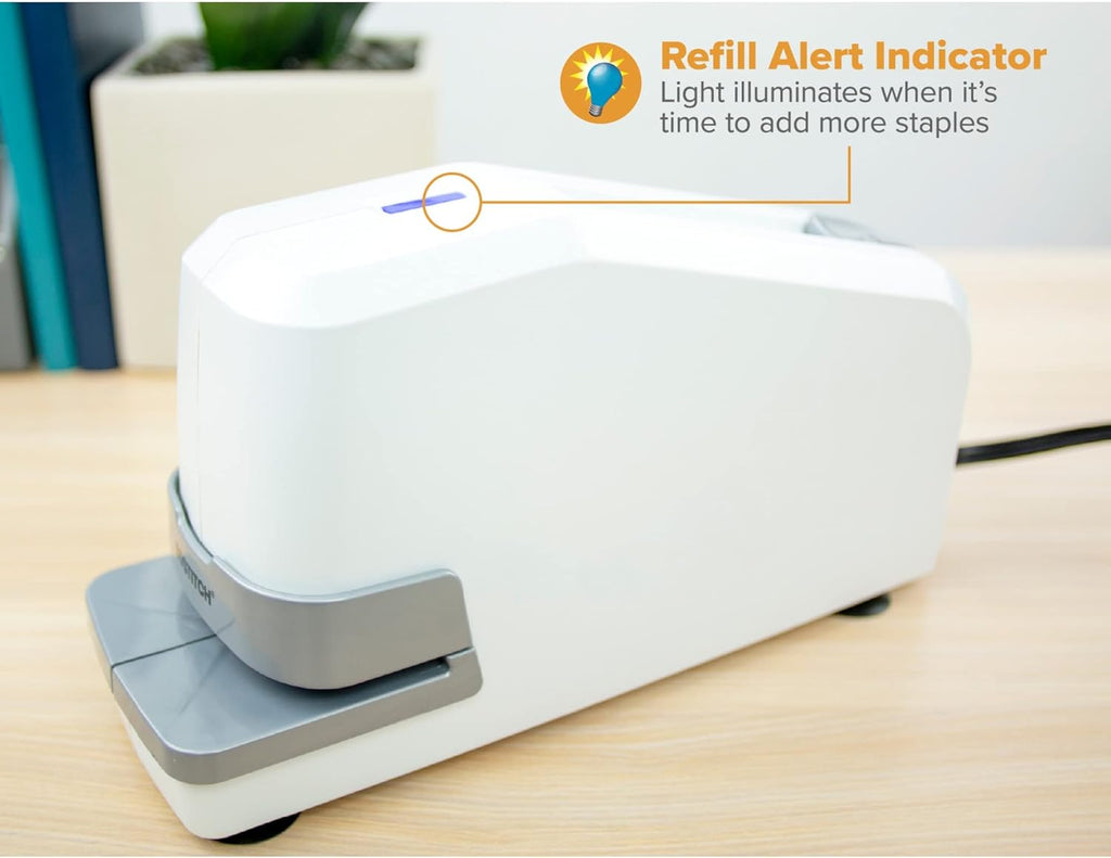 White Electric Stapler C302