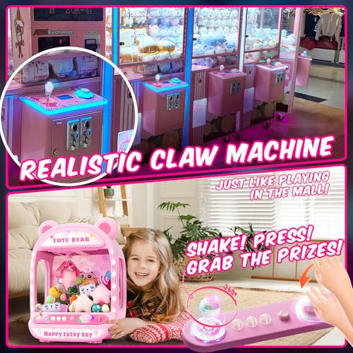 Claw Machines for Kids, Mini Vending Machines with Candy Dispenser S333