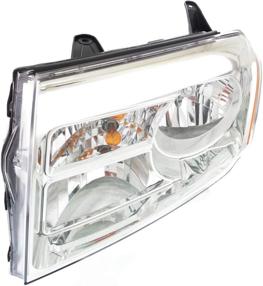 Headlight Assembly for 2012 2013 2014 Honda Pilot Driver and Passenger Side with Bulbs J8879