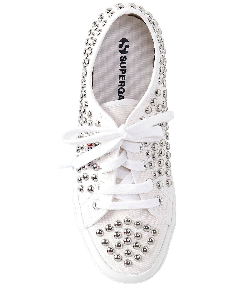 White Studs Sneakers C204