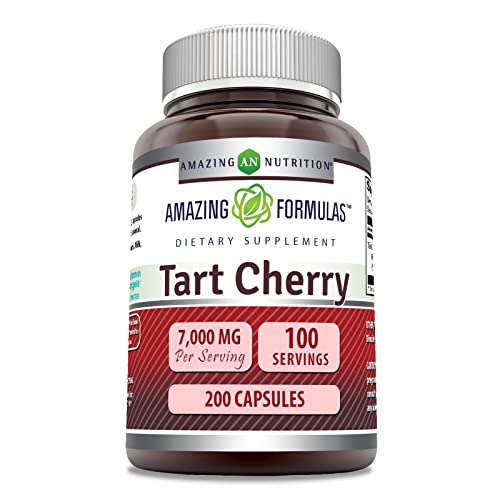Tart Cherry Extract 7000mg 200 Capsules Supplement F176