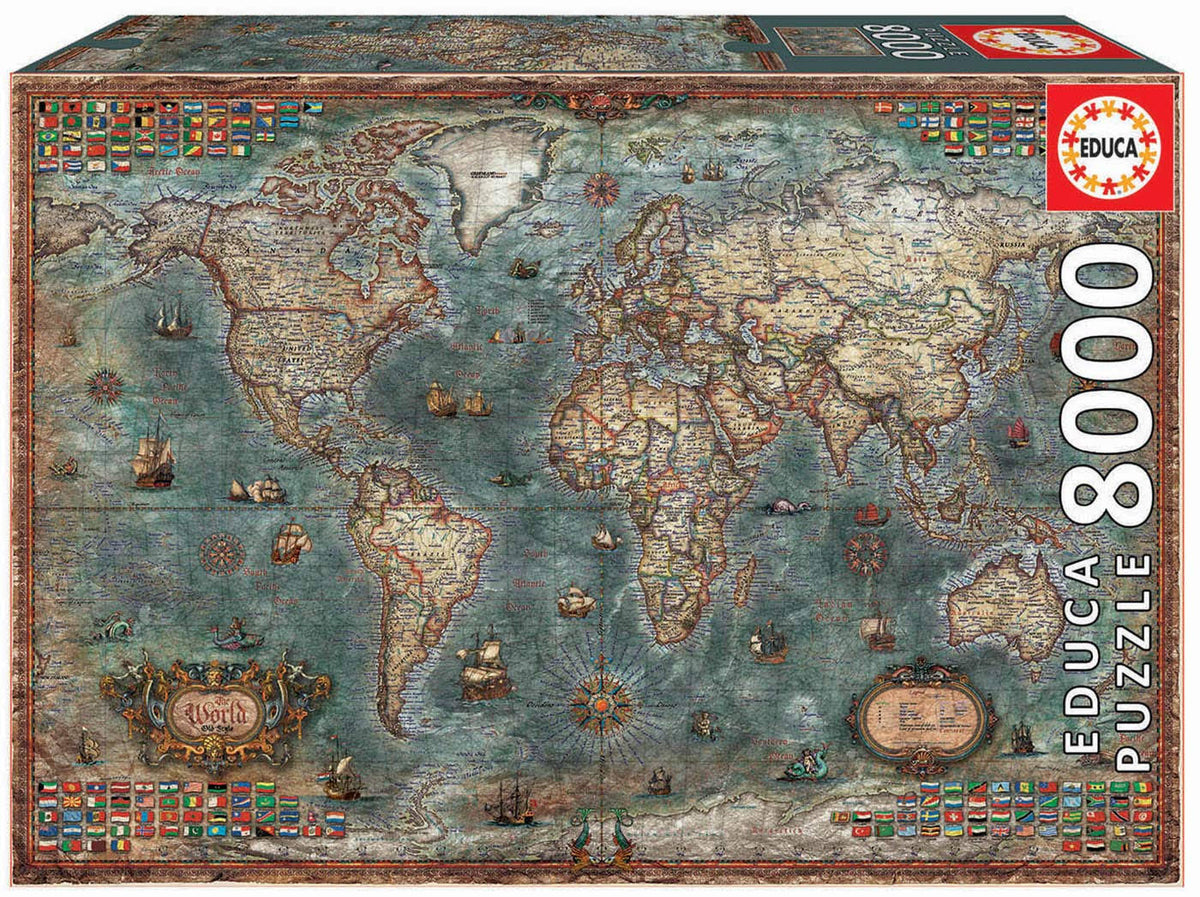 8000 Piece Jigsaw Puzzle V1267