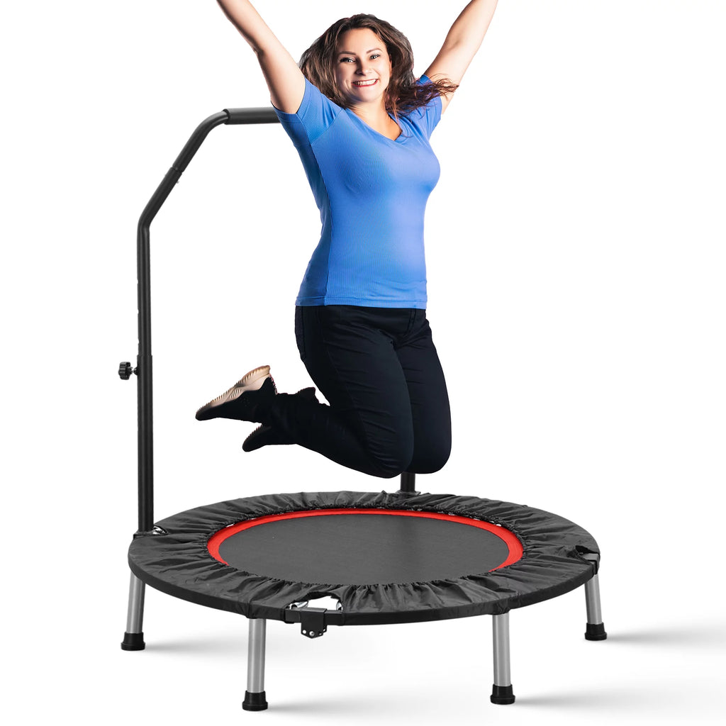 40 Mini Trampoline with Adjustable Foam Handle X387
