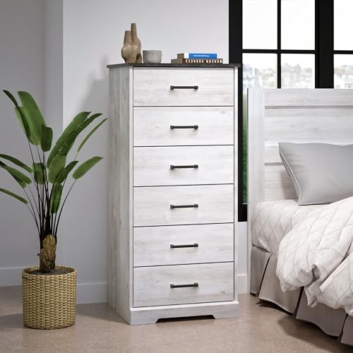 Black 6 Drawer Dresser G55082