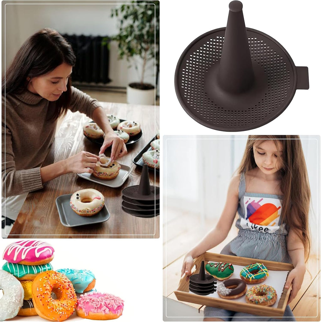 6 Pcs Silicone Donut Mold for Baking P41230