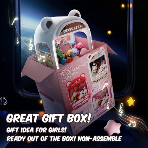Claw Machines for Kids, Mini Vending Machines with Candy Dispenser S333