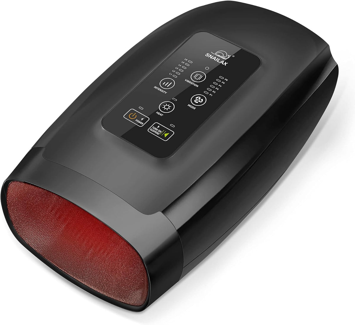 Cordless Electric Hand Massager with Heat, Vibration, Compression, 6 Modes & 6 Levels Y701406