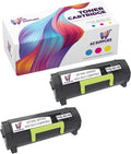 2 Packs HIGH Yield BLK Toner Cartridge U492012