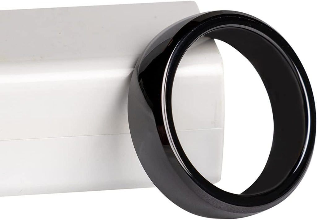 Black RFID NFC Ceramic Ring Key Accessory (22mm) U8140