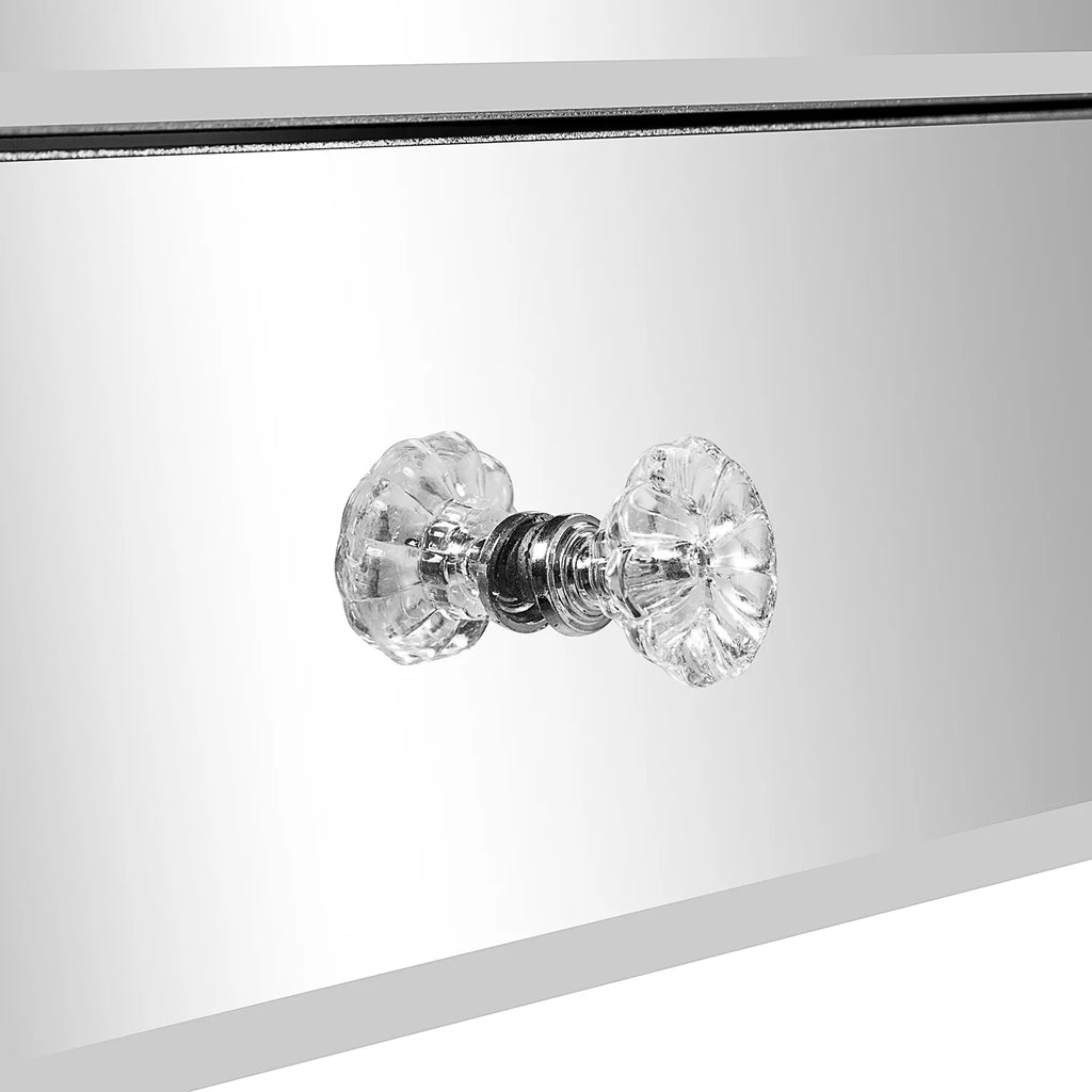 Mirrored Sofa Table with Shelf S1374