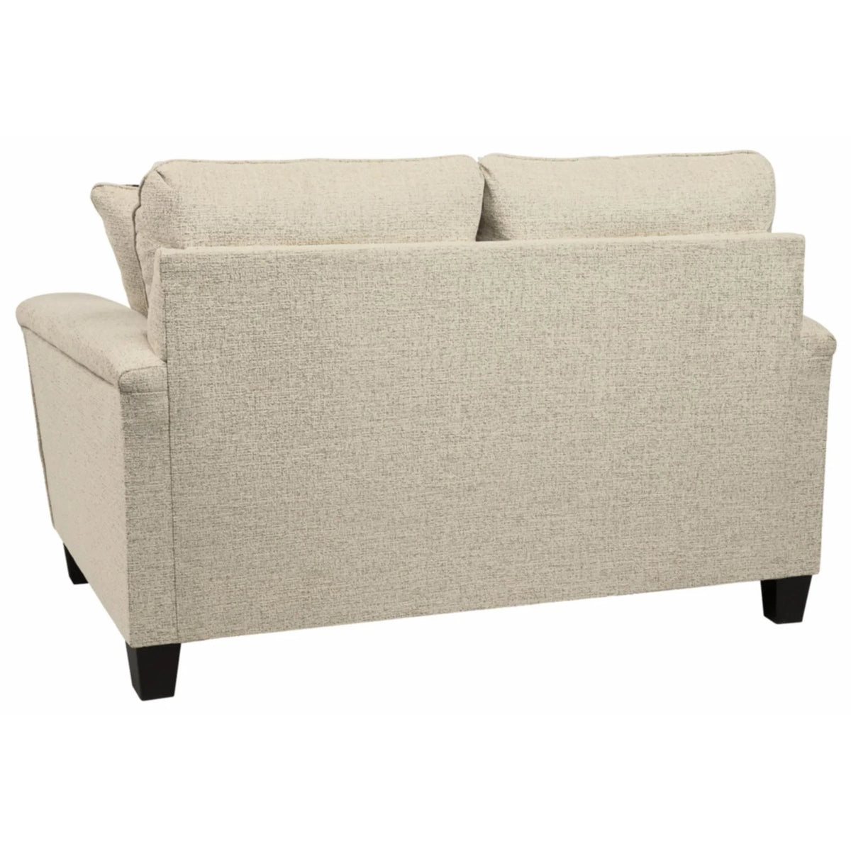 Smoke Gray Fabric Loveseat Q20139
