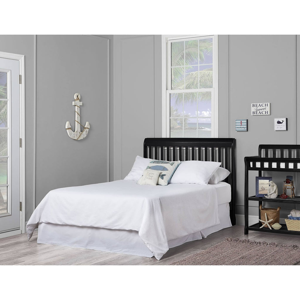 5 in 1 Convertible Crib, Black Z52980