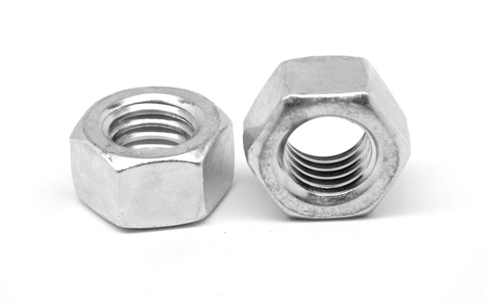 5/16x22-24 Fine Thread Grade 5 Finished Hex Nut Medium Carbon Steel Zinc Plated Pk 1700 G204724