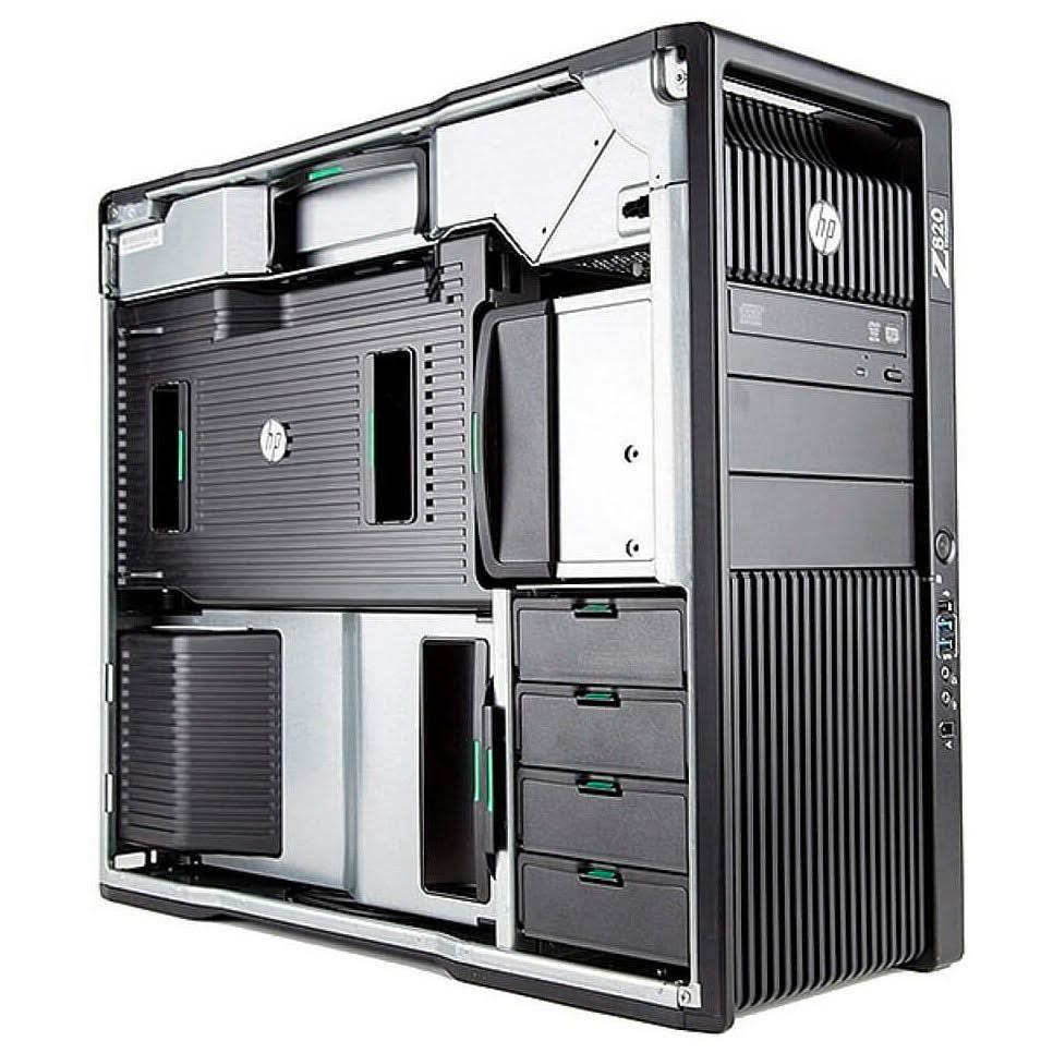 HP Z820 Workstation E5-2643 Quad Core 3.3Ghz 32GB 2TB Nvs310 U7766