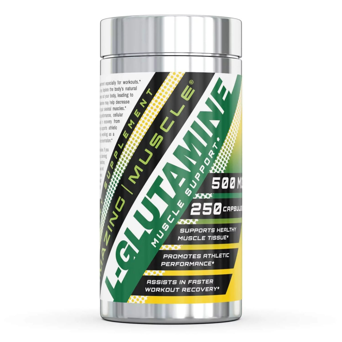 L-Glutamine 500 Mg 250 Capsules F2922