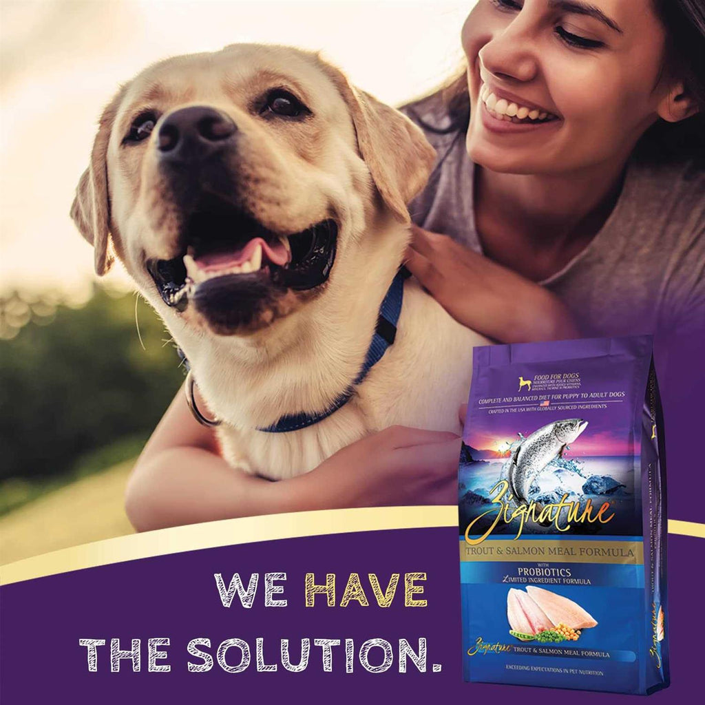 Dry Dog Food Trout & Salmon Formula Small Bites R33262