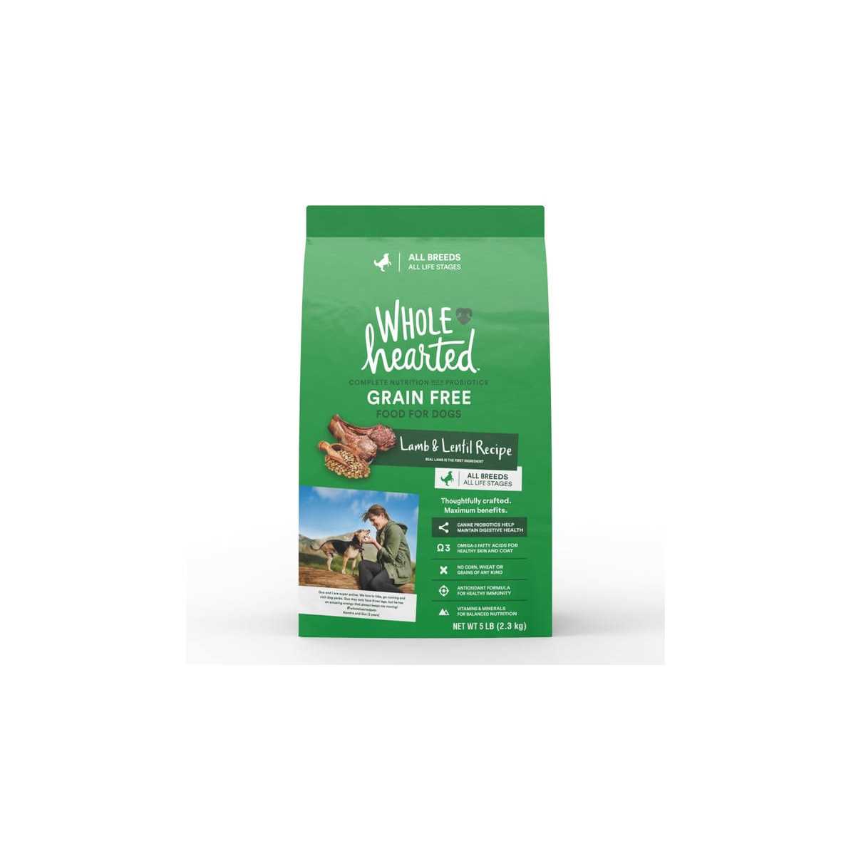 Grain Free Lamb and Lentil Dry Dog Food T32835