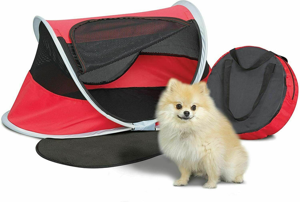 Pop Up Portable Pet Play Pen Mesh Tent H281