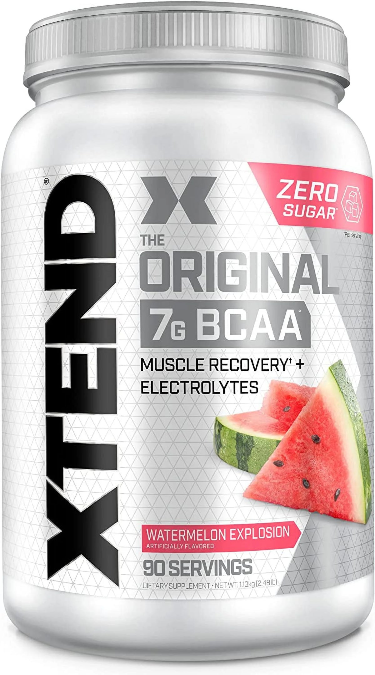 BCAA Powder Watermelon Electrolytes 90 Servings T7472