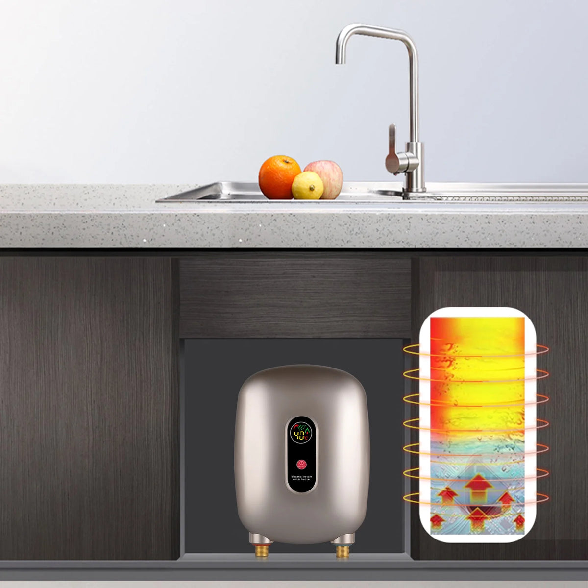 Electric Instant Water Heater 3000W Tankless G189