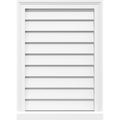 Vertical Surface Mount PVC Gable Vent X400