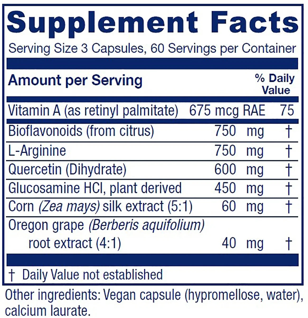 180 Capsules Bladder Support Q75661