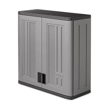Grey Wall Storage Cabinet X69089