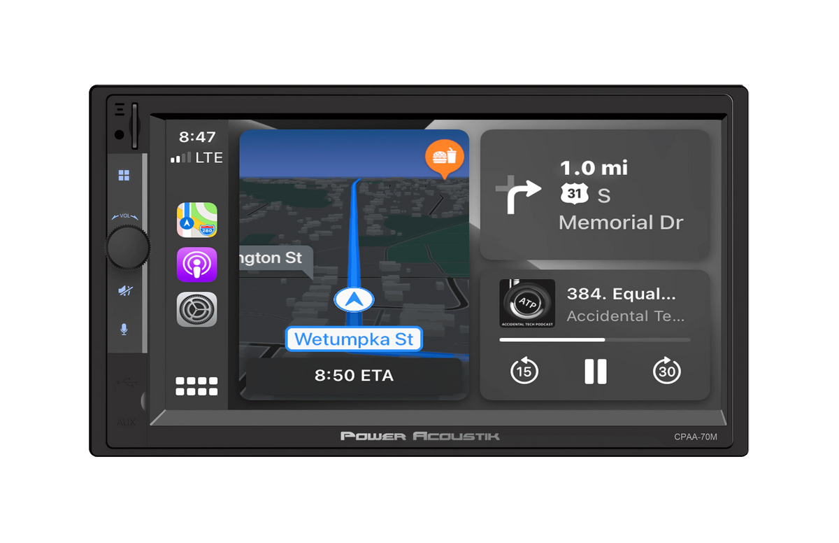 Car Stereo Combo with 6.5 Speakers and 7 HD Touchscreen F39436