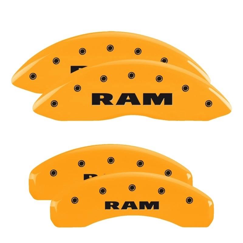 Yellow Ram Caliper Covers (4) P468644