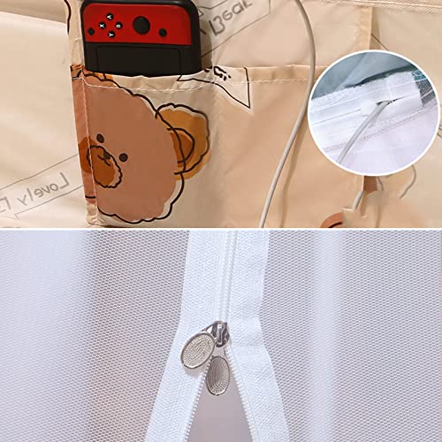 Pop Up Mosquito Net Tent with Bottom (W120*L195*H165cm) Q131695