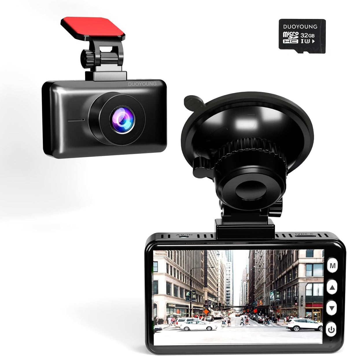 4K UHD Dash Cam with 3'' IPS Screen R9812