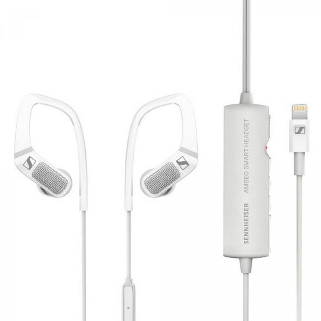 White Noise-Canceling In-Ear Earphones with Mic U7410