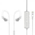 White Noise-Canceling In-Ear Earphones with Mic U7410