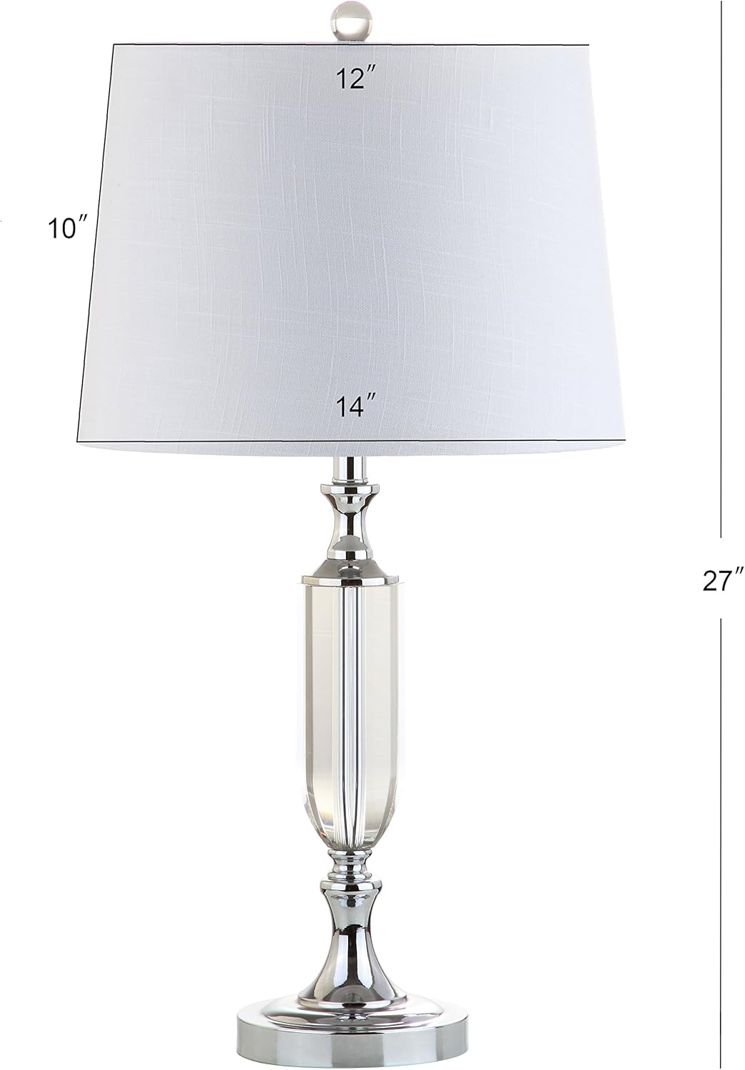 27 Crystal LED Table Lamp with LED Bulbs Included L4833