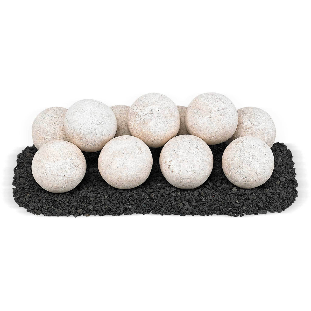 24 x 8 in. Cape Gray Lite Stone Ball Uniform Set D760875
