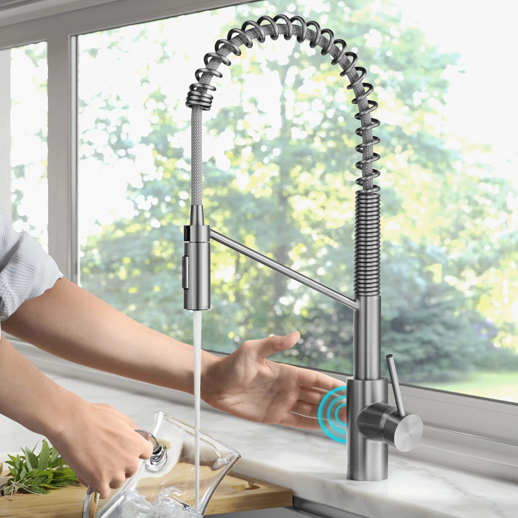 Touchless Sensor Pull-Down Single Handle Kitchen Faucet B8516