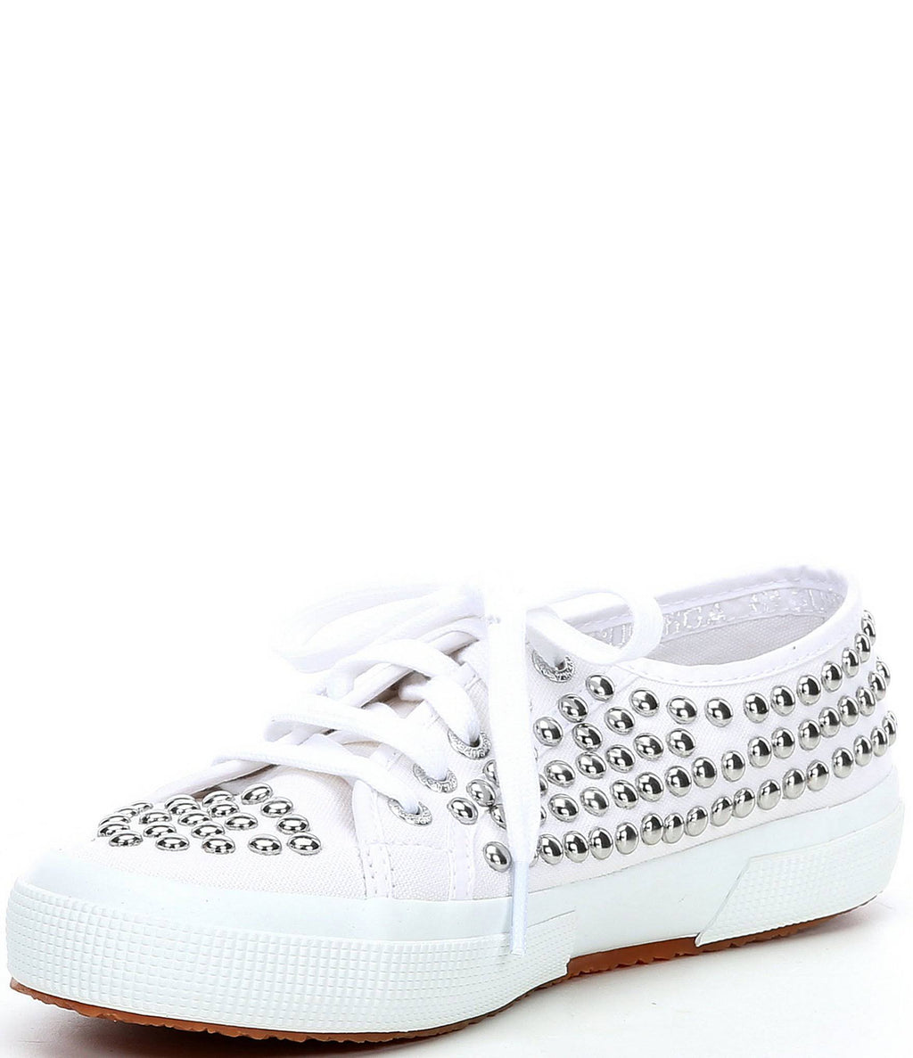 White Studs Sneakers C204