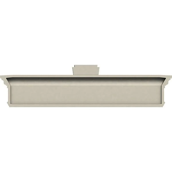 Traditional Crosshead with Deco Keystone D69408