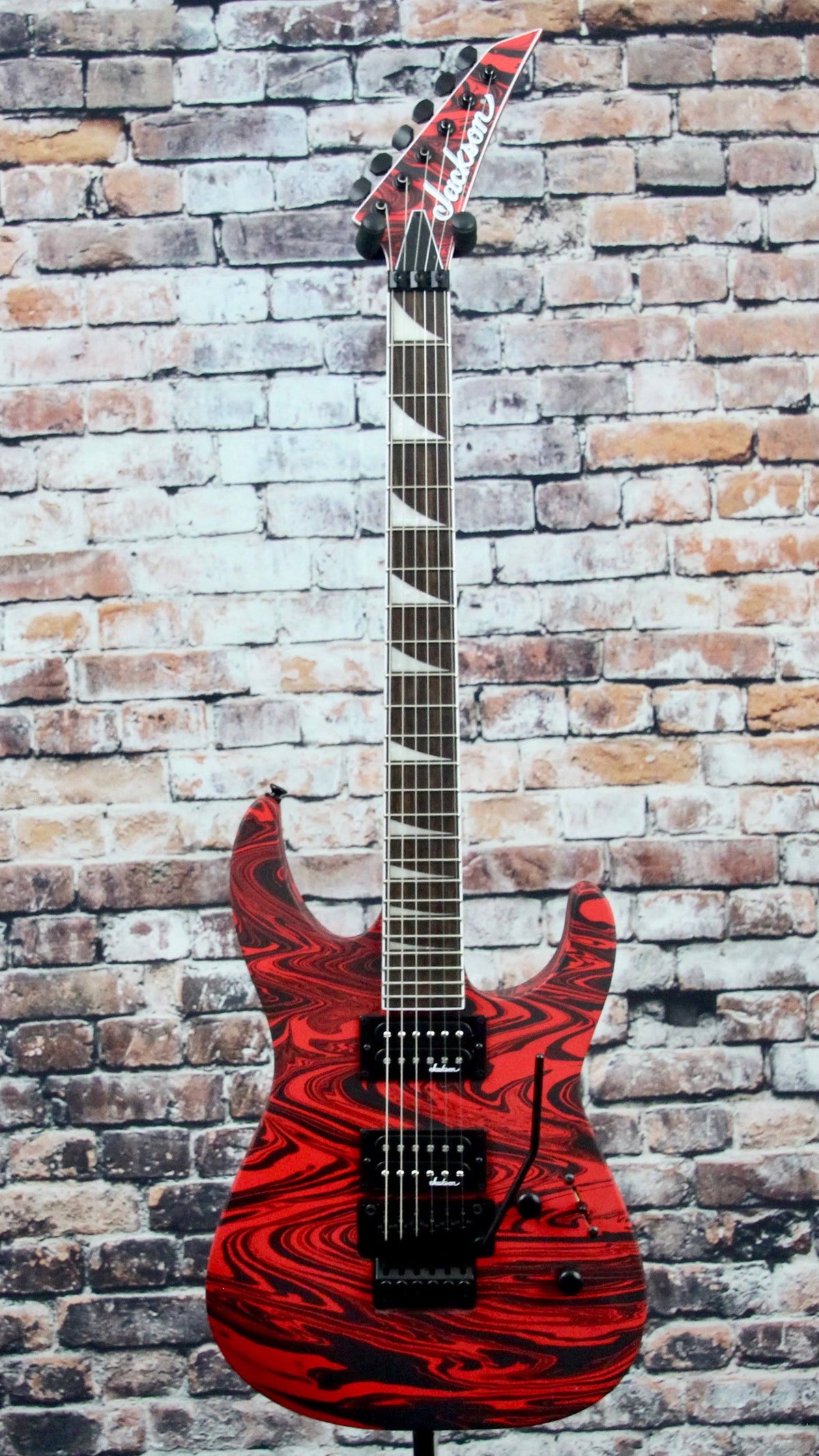 Satin Red Swirl Electric Guitar B82932