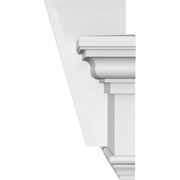 Traditional Crosshead with Deco Keystone D69408