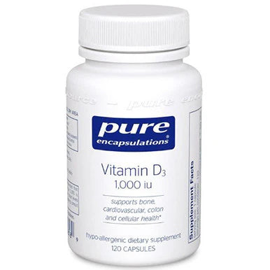 Vitamin D3 25 mcg (1,000 IU) 120 Capsules U46295