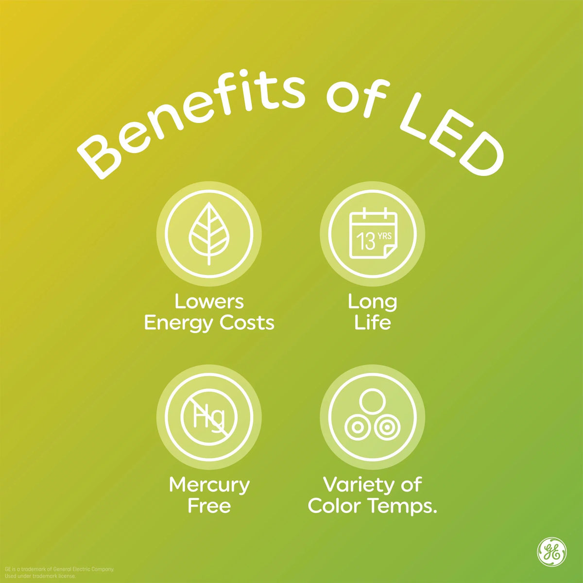 LED Decorative Light Bulbs 40 watts Eqv Candelabra Base 2pk M988646